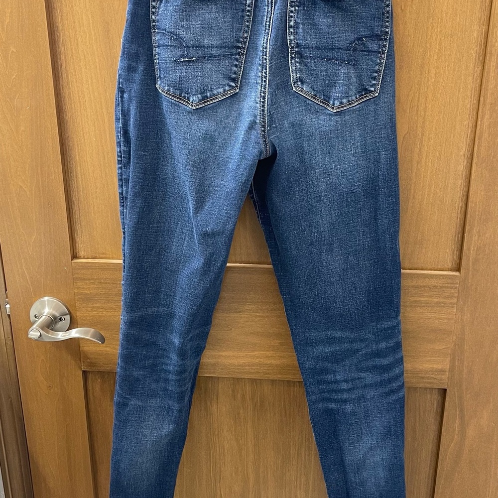 American Eagle Outfitters Dark Blue Skinny Jeans